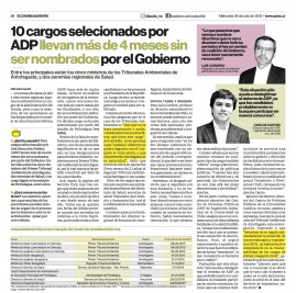 29 PULSO 10 cargos seleccionados por ADP llevan mas de 4 meses sin ser nombrados por el Gobierno