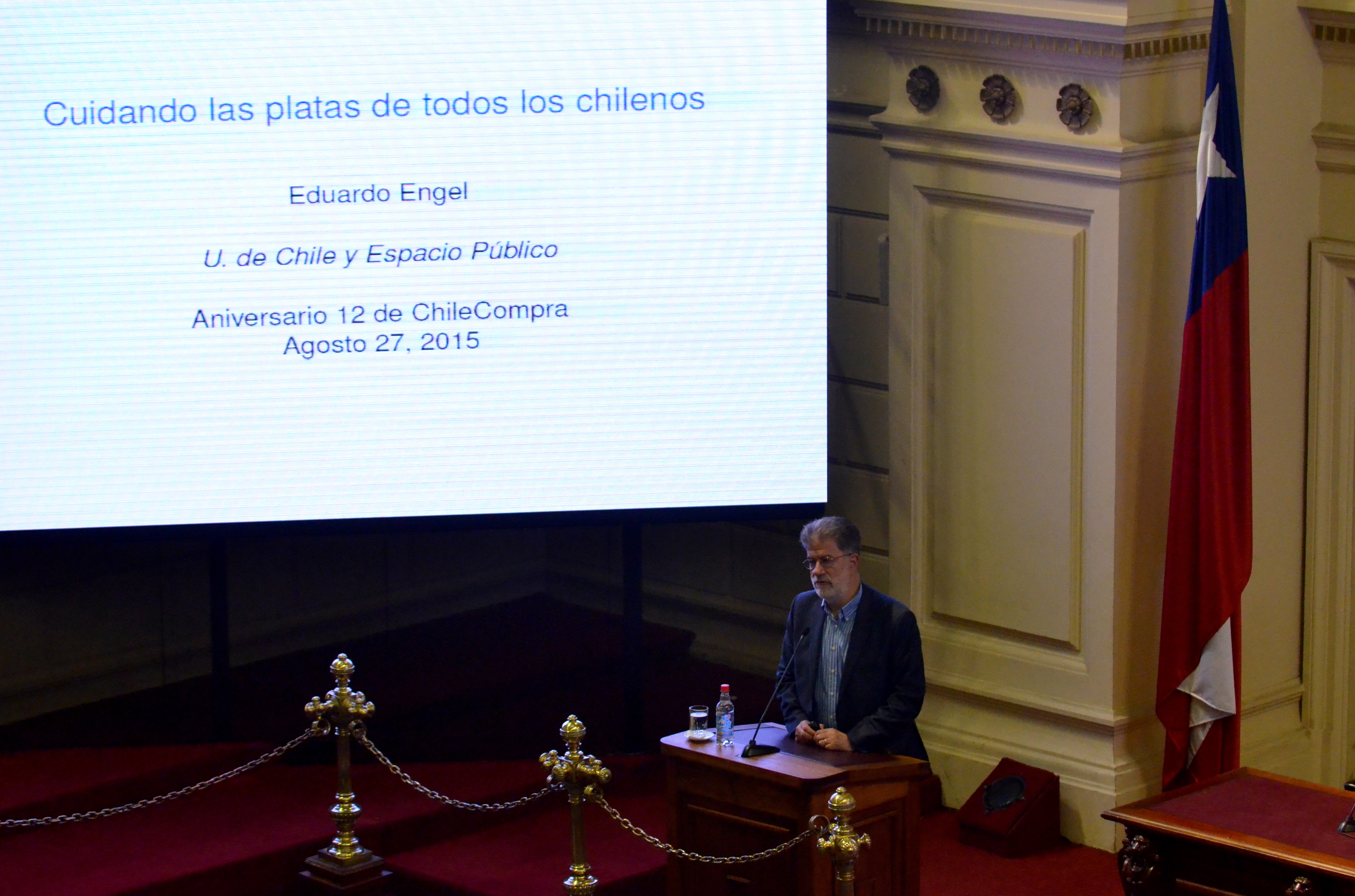 aniversario ChileCompra presentacion Eduardo Engel
